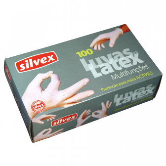 LUVAS EM LATEX S (100 UNI)