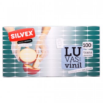 Powder Free Transparent Vinyl Gloves L (100 PCS)