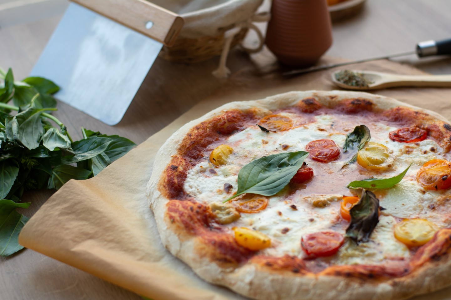 Homemade Baking Bag Pizza 