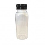 Transparent  PET Bottle  250 ML - Square