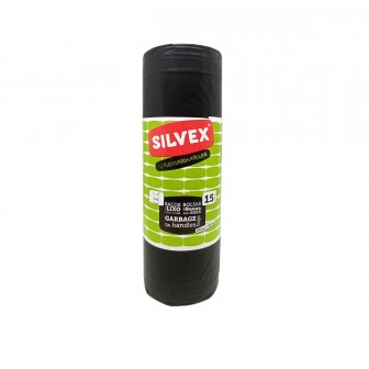 Garbage Bags with Tie Handles 100L (15 UNI)