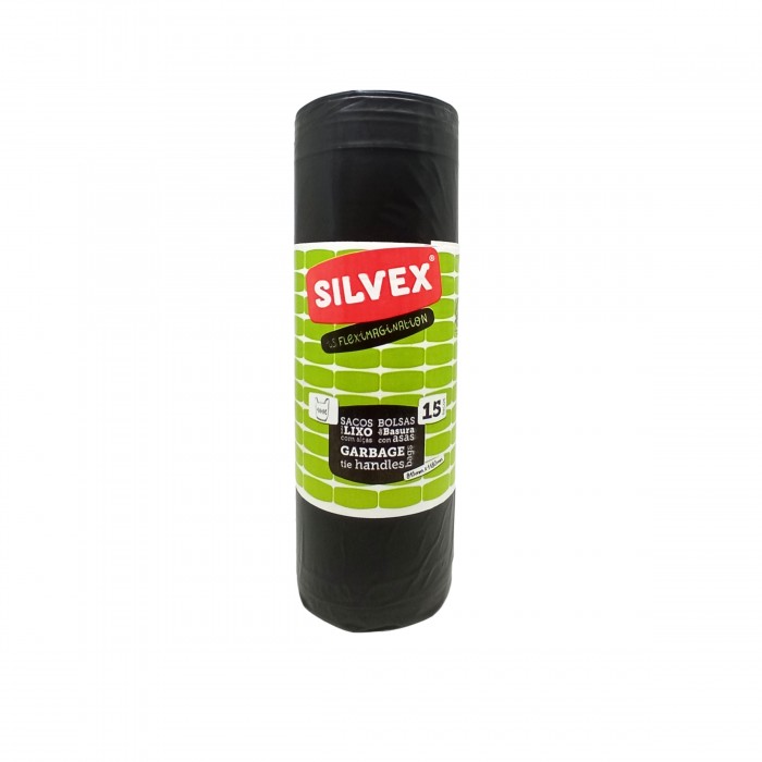 Garbage Bags with Tie Handles 100L (15 UNI)