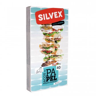 Paper sandwich bags (40 units)