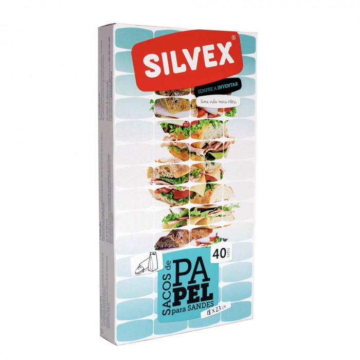 Paper sandwich bags (40 units)