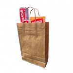 Kraft Twisted Handle Bags 240+100X310mm (250Units)