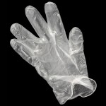 Transparent Vinyl Gloves S (100 PCS)