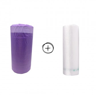 PACK Self-Service Bags 300X400 mm (500 Units) + Easy Closing Trash Bags 520X530mm (40 Units) PACK Self-Service Bags 300X400 mm (500 Units) + Easy Closing Trash Bags 520X530mm (40 Units)