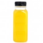 Transparent  PET Bottle  250 ML - Square