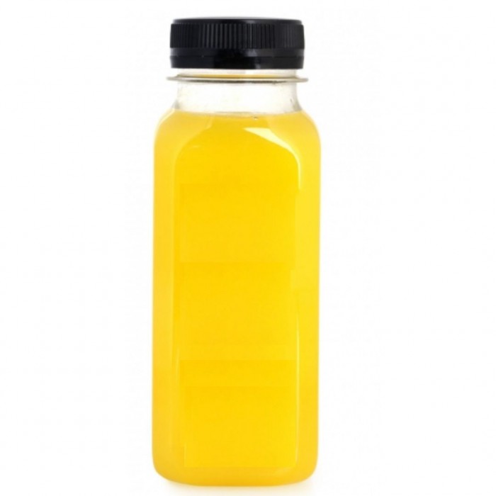 Transparent  PET Bottle  250 ML - Square